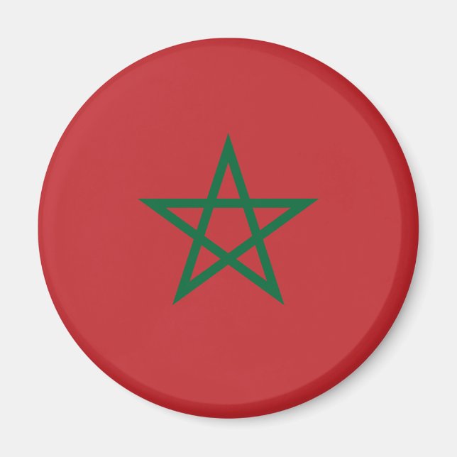 Aimant Drapeau Maroc (Devant)