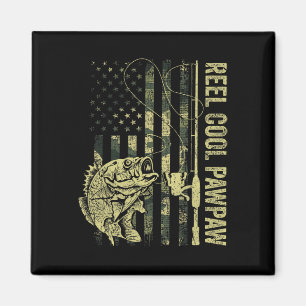 Aimant Drapeau Mens Reel Cool Pawpaw Camouflage américain