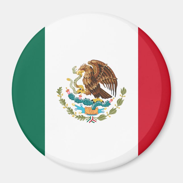 Aimant Drapeau mexicain - Drapeau mexicain (Devant)