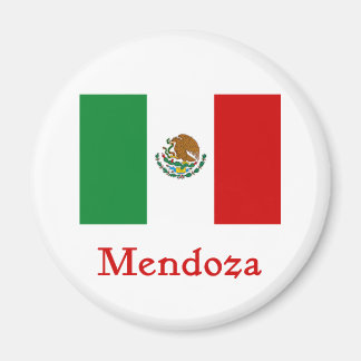 Aimant Drapeau mexicain Mendoza
