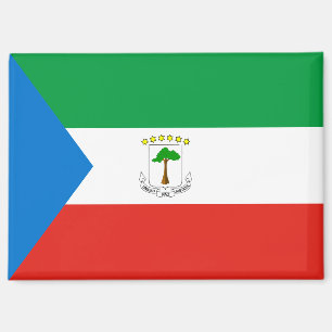 Aimant Drapeau national de Guinée équatoriale