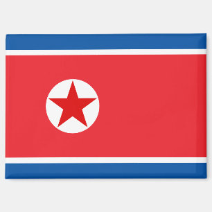 Aimant Drapeau national de l'aimant rectangle de la RPDC