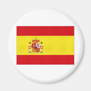 Aimant Drapeau national de l'Espagne simplifié