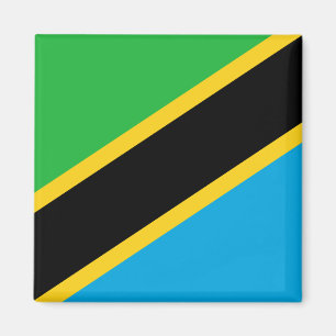Aimant Drapeau national de Tanzanie