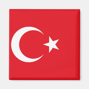 Aimant Drapeau national du monde de la Turquie