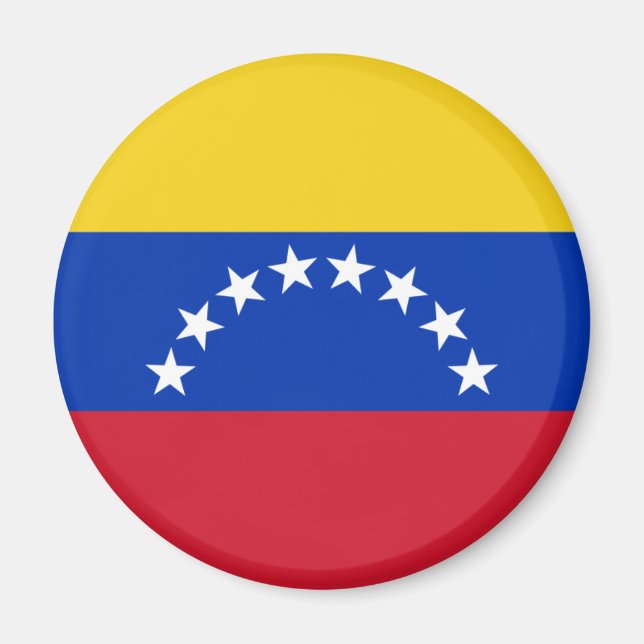 Aimant drapeau national du Venezuela (Devant)