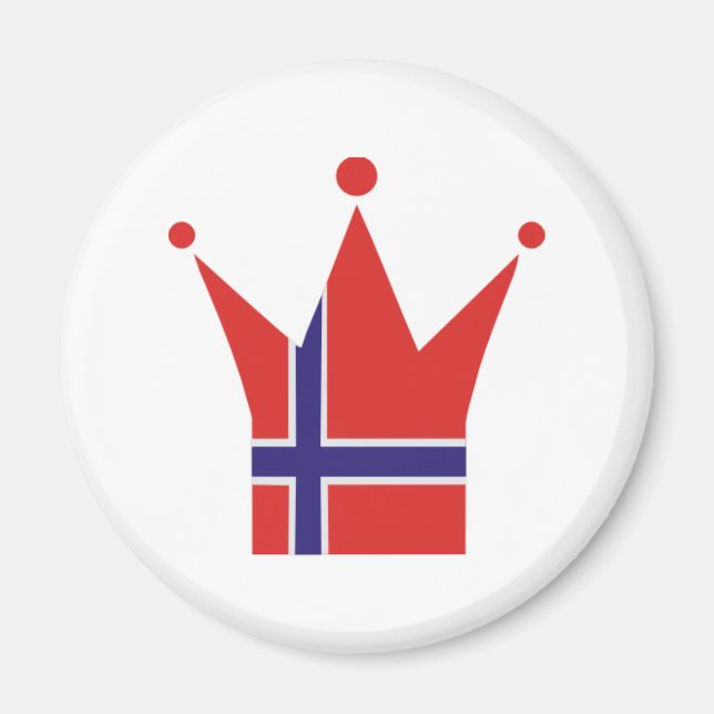 Aimant Drapeau norvégien (Devant)
