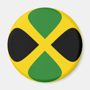 Aimant drapeau œil de poisson jamaïcain