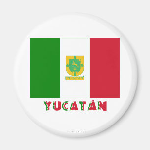 Aimant Drapeau officieux de Yucatán