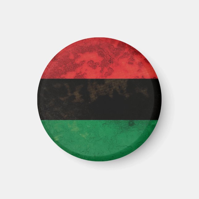 Aimant Drapeau panafricain (Devant)