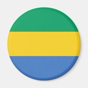 Aimant Drapeau patriotique gabonais