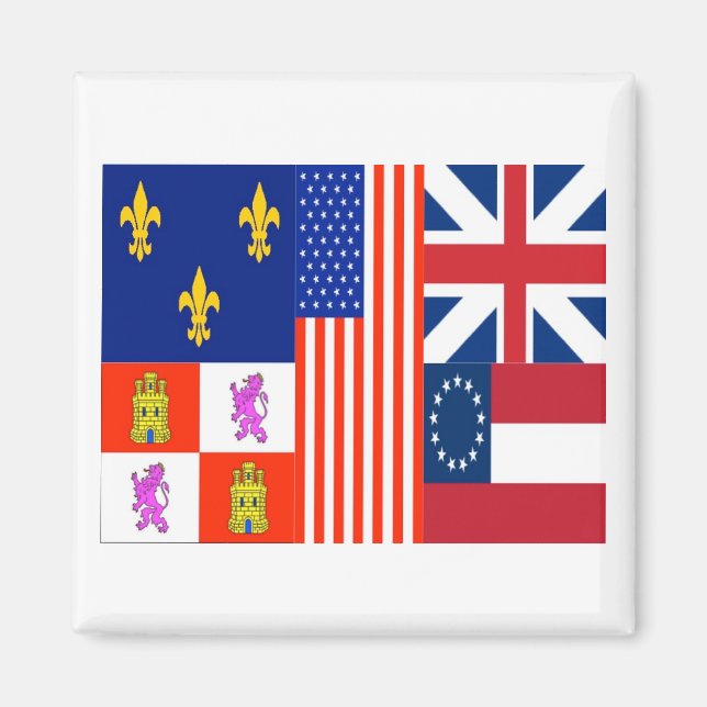 Aimant Drapeau Pensacola (Devant)