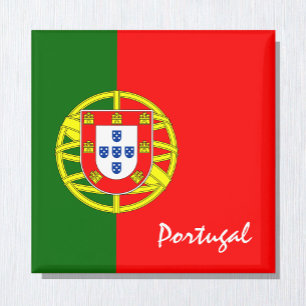 Aimant Drapeau portugais & Vacances Portugal /fans sporti