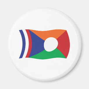 Aimant Drapeau Réunion