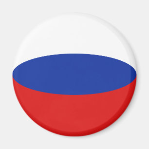 Aimant drapeau russe fish-eye