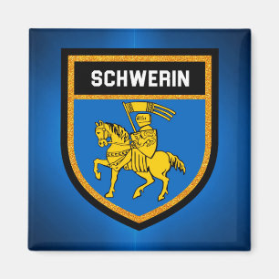 Aimant Drapeau Schwerin