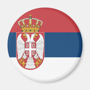 Aimant Drapeau serbe