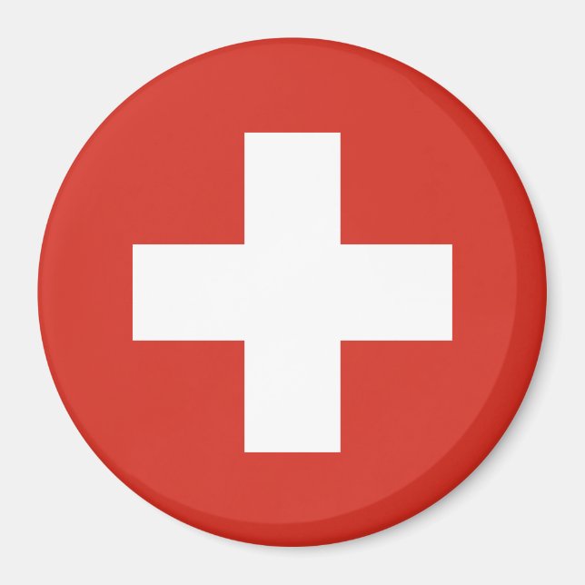 Aimant Drapeau Suisse (Devant)