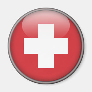 Aimant Drapeau suisse - drapeau de la Suisse