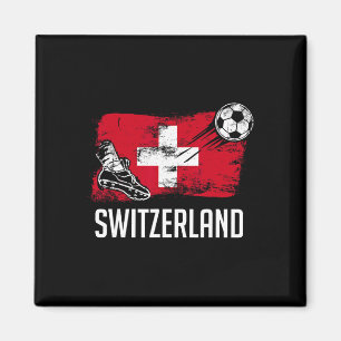 Aimant Drapeau Suisse Maillot Équipe de Football Suisse