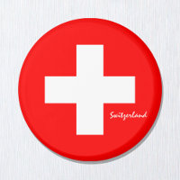 Drapeau suisse & supporters de vacances en Suisse