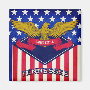 Aimant Drapeau Tennessee USA