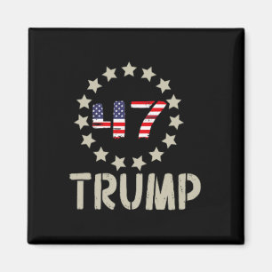 Aimant Drapeau Trump 2024 (sur Byck) Take America Ck Trum