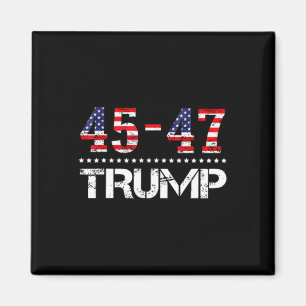Aimant Drapeau Trump 2024 (sur Byck) Take America Ck Trum