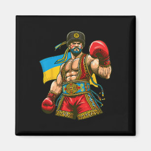 Aimant Drapeau Ukraine Boxer Ukraine