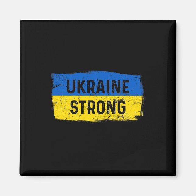 Aimant Drapeau ukrainien Drapeaux ukrainiens cool Hommes  (Devant)