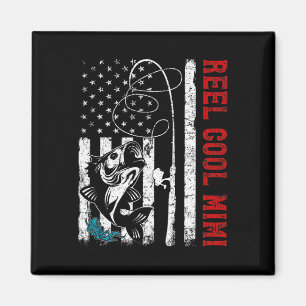 Aimant Drapeau Usa Mimi Cool De Pêche Pêcheur Pêcheur