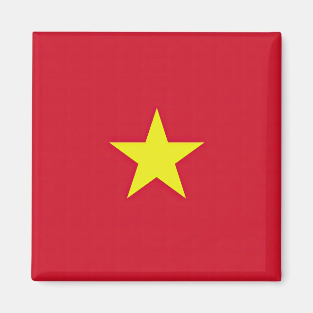 Aimant Drapeau Vietnam (Devant)
