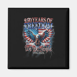 Aimant Drapeau Vintage 250 Ans Américain 1776 2026 250ème