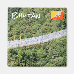 Aimant Drapeaux de prière bouddhiste - Bhoutan