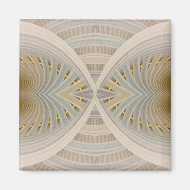 Aimant Dream In A Dream Abstrait Chevron Motif (Devant)