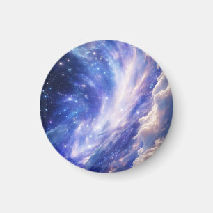 Aimant Dreamscape cosmique : Nebula scintillante et nuit