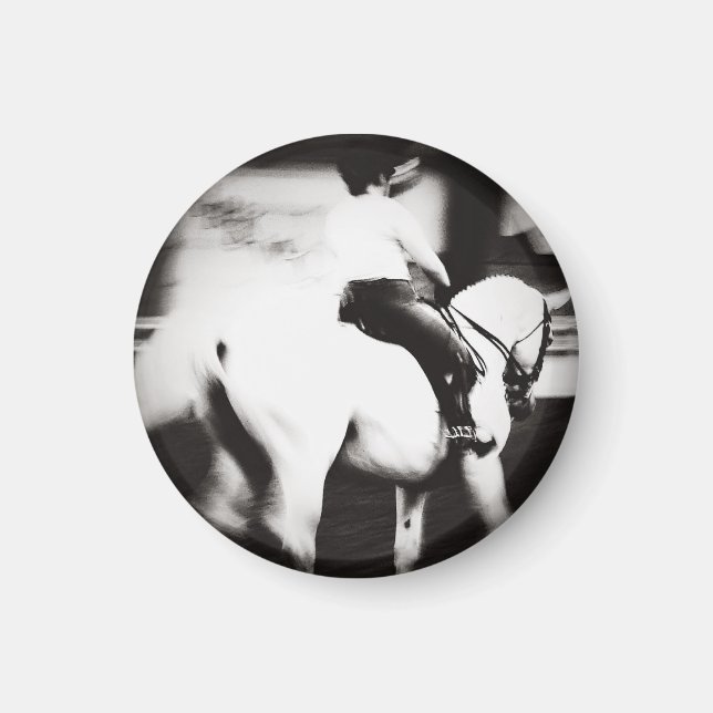 Aimant Dressage Abstrait (Devant)