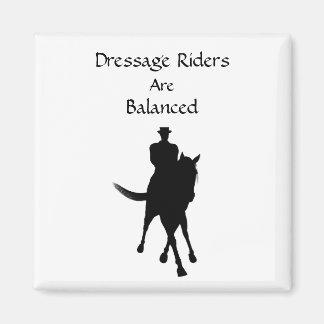 Aimant Dressage Les Voyageurs Sont Équilibrés Cheval Lége