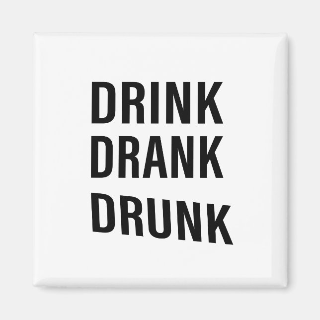 Aimant drinker dit drôle (Devant)