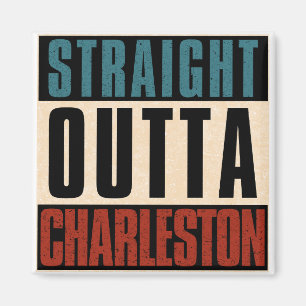 Aimant Droit devant Charleston Caroline du Sud SC