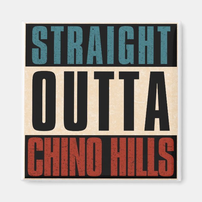 Aimant Droit devant Chino Hills Californie CA (Devant)