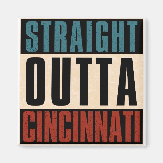 Aimant Droit devant Cincinnati Ohio OH (Devant)