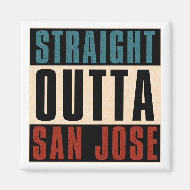 Aimant Droit devant San Jose California CA USA (Devant)