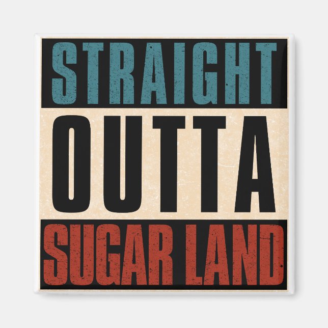 Aimant Droit devant Sugar Land Texas TX (Devant)