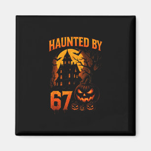 Aimant Drôle 67 Mème Halloween Hanté Épouvantable Six Sep