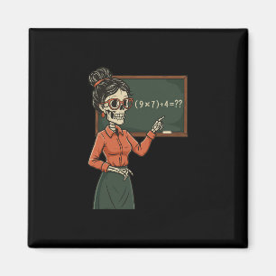 Aimant Drôle 67 Mème Pemdas Prof de maths élémentaire Cer