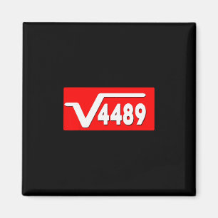 Aimant Drôle 67 Mème Racine Carrée 4489 Argot Prof de Mat