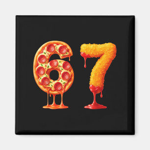 Aimant Drôle 6 7 Zza Nugget Mème Six Sept 67 Amateurs de