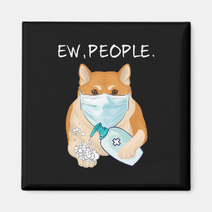 Aimant Drôle Akita Inu Ew Personnes Cadeau du propriéta