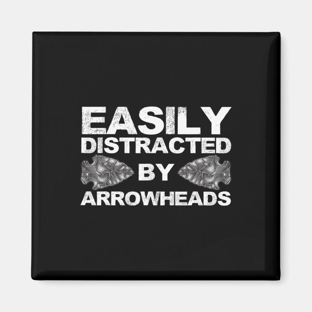 Aimant Drôle Arrowhead Design Pour Hommes Femmes Arrowhea (Devant)